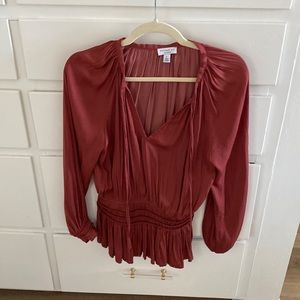 Current air rust colored top with studs on bottom